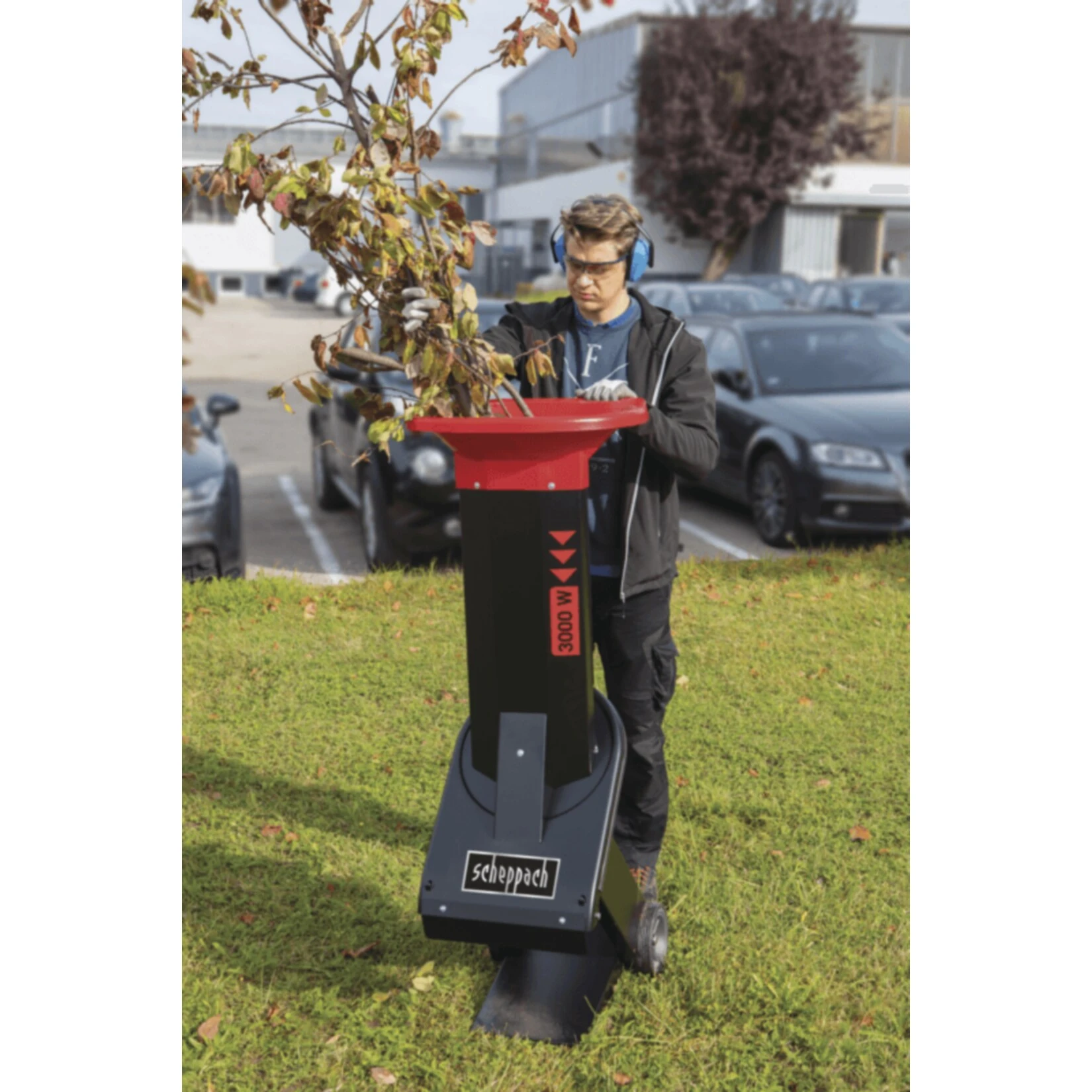 Scheppach Biostar 3000 Elektro-Gartenhäcksler, 230 V 4 Scheppach Biostar 3000 Elektro-Gartenhäcksler, 230 V – Bild 2