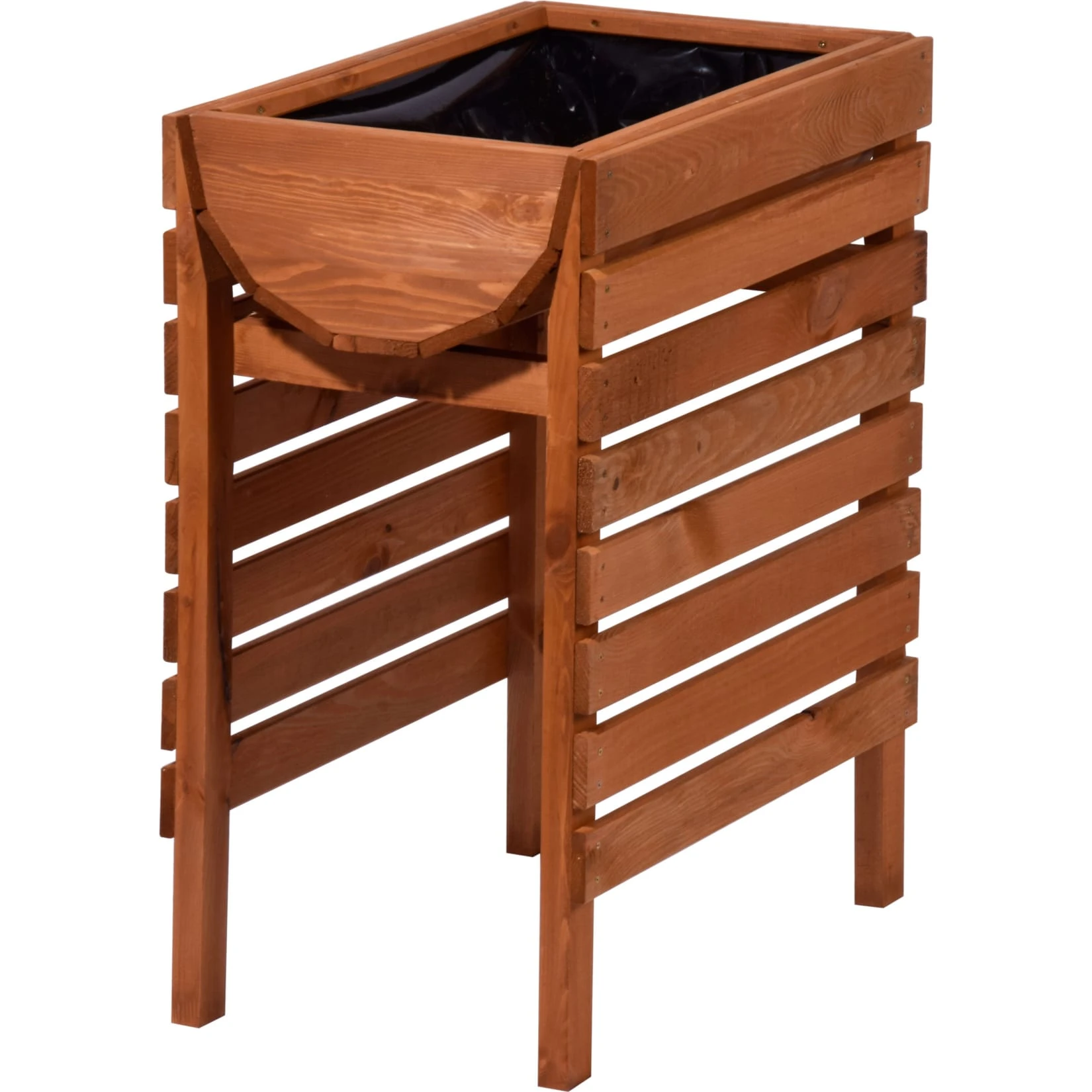 Dobar 58155E Hochbeet 70x45x71 Cm, Inkl. Pflanzfolie 5 Dobar 58155E Hochbeet 70x45x71 Cm, Inkl. Pflanzfolie – Bild 3