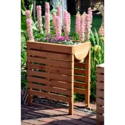 Dobar 58155E Hochbeet 70x45x71 Cm, Inkl. Pflanzfolie 11 Dobar 58155E Hochbeet 70x45x71 Cm, Inkl. Pflanzfolie -OUTSUNNY Shop 1716001000 prod 005