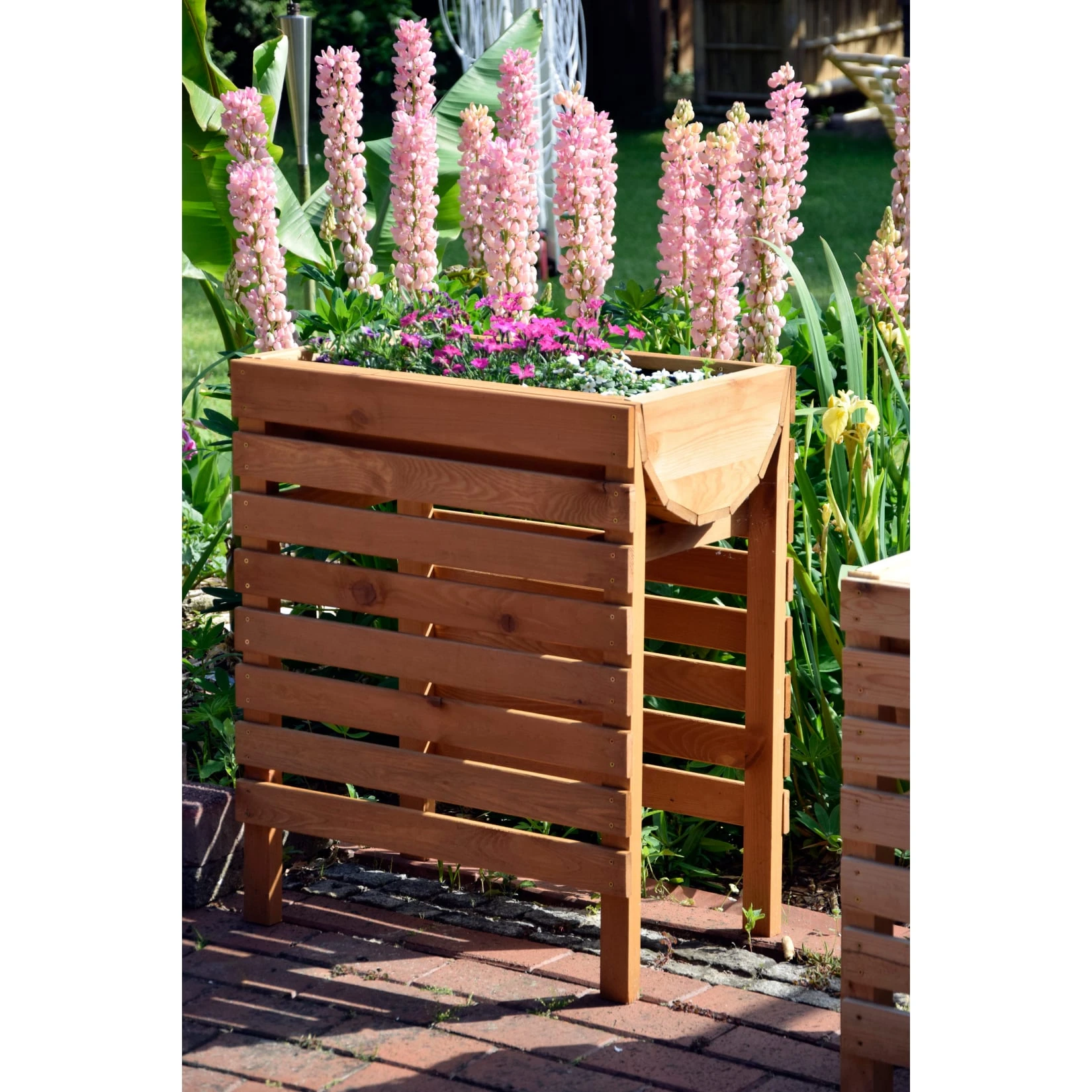 Dobar 58155E Hochbeet 70x45x71 Cm, Inkl. Pflanzfolie 7 Dobar 58155E Hochbeet 70x45x71 Cm, Inkl. Pflanzfolie – Bild 5