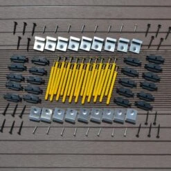 Home Deluxe WPC Samana Terrassendielen, Anthrazit, 1 M² (2,20 M) -OUTSUNNY Shop 1922477000 prod 005