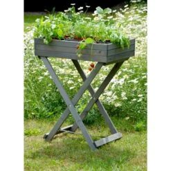 Dobar 58500e Klappbarer Kräutertisch, Kiefer -OUTSUNNY Shop 1938115000 prod 005