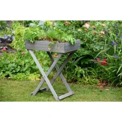 Dobar 58500e Klappbarer Kräutertisch, Kiefer -OUTSUNNY Shop 1938115000 prod 006