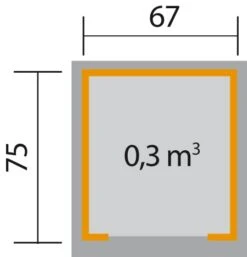 Weka Mähroboter-Garage 367, Natur 7 Weka Mähroboter-Garage 367, Natur -OUTSUNNY Shop 2026775000 prod 003