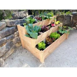 Westmann Premium Treppenhochbeet XL -OUTSUNNY Shop 2195205000 prod 005