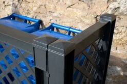 Mülltonnenspalier, Anthrazit -OUTSUNNY Shop 2199018000 prod 003