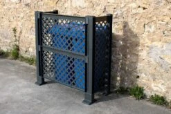 Mülltonnenspalier, Anthrazit -OUTSUNNY Shop 2199018000 prod 004