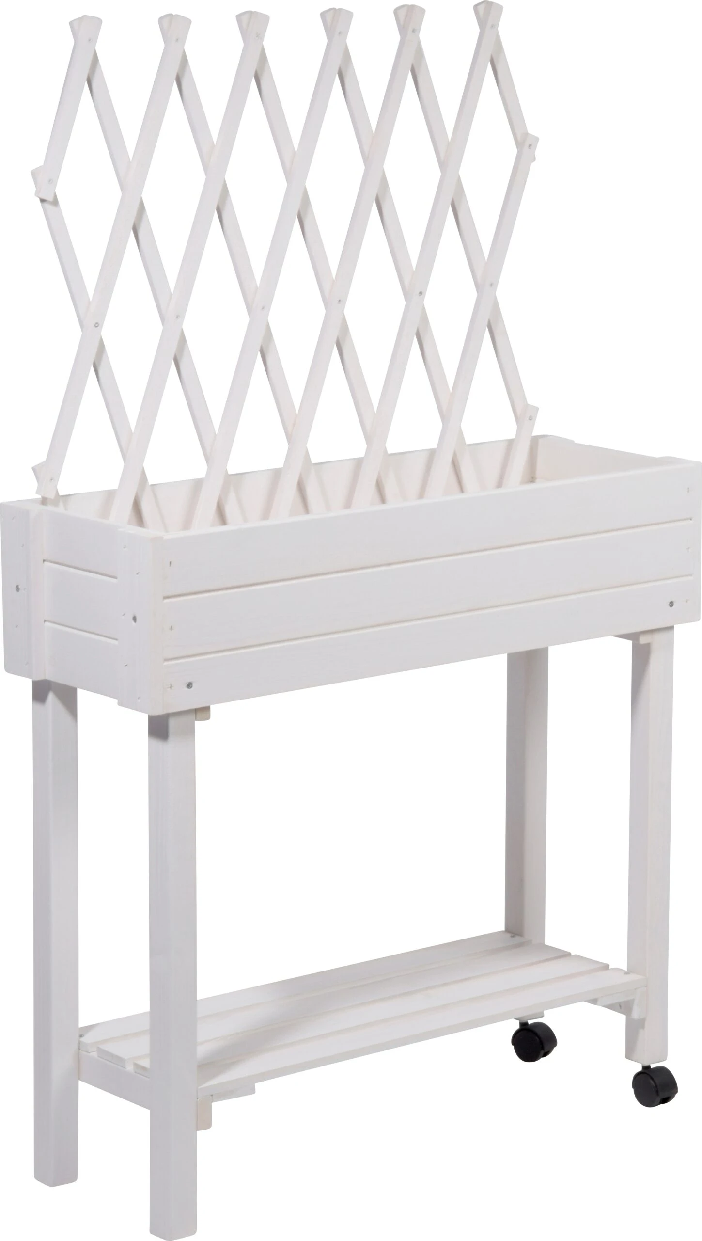 Rollbares Hochbeet Mit Rankhilfe, Tischbeet Für Terrasse & Balkon | Versch. Farben 5 Rollbares Hochbeet Mit Rankhilfe, Tischbeet Für Terrasse & Balkon | Versch. Farben – Bild 3