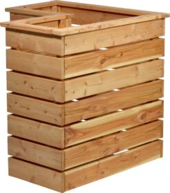 Dobar Eck-Hochbeet Für Den Garten Inkl. Pflanzfolie | Ca. 78 X 78 X 73 Cm -OUTSUNNY Shop 2224373000 prod 003