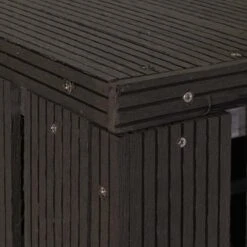 XL 1er-/2er-WPC-Mülltonnenverkleidung Erweiterung MCW-J28, Mülltonnenbox, Metall Holzoptik ~ Anthrazit 12 XL 1er-/2er-WPC-Mülltonnenverkleidung Erweiterung MCW-J28, Mülltonnenbox, Metall Holzoptik ~ Anthrazit -OUTSUNNY Shop 2248431002 prod 005