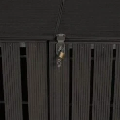 XL 1er-/2er-WPC-Mülltonnenverkleidung Erweiterung MCW-J28, Mülltonnenbox, Metall Holzoptik ~ Anthrazit 13 XL 1er-/2er-WPC-Mülltonnenverkleidung Erweiterung MCW-J28, Mülltonnenbox, Metall Holzoptik ~ Anthrazit -OUTSUNNY Shop 2248431002 prod 006