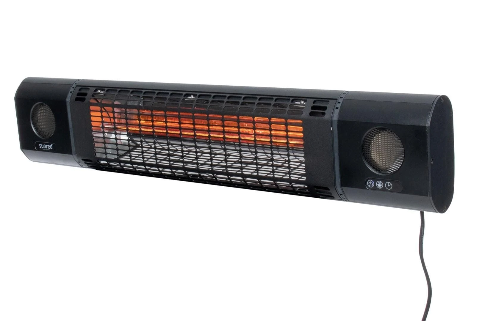 Sunred Wand-Heizstrahler Sun Und Sound, 2000W 3 Sunred Wand-Heizstrahler Sun Und Sound, 2000W