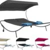 VCM Doppelliege Gartenliege Zweier Sonnenliege Liegestuhl 2 Personen Dach Bindox -OUTSUNNY Shop 8600043100 914559 prod 001