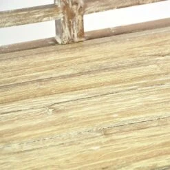 VCM 2-Sitzer Gartenbank Massiv Stabil Antik Handarbeit Teak Holz 115cm -OUTSUNNY Shop 8600043100 916058 prod 005