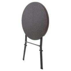 VCM Partytisch Stehtisch Braun Klappbar Bistrotisch Bartisch 110 Cm Rund Ø 80 Cm 11 VCM Partytisch Stehtisch Braun Klappbar Bistrotisch Bartisch 110 Cm Rund Ø 80 Cm -OUTSUNNY Shop 8600043100 916083 prod 004