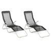 VCM Gartenliege 2er Set Bäderliege 160 Cm Schwarz Armlehne Stahl Relaxliege Klappbar 2 VCM Gartenliege 2er Set Bäderliege 160 Cm Schwarz Armlehne Stahl Relaxliege Klappbar -OUTSUNNY Shop 8600043100 916307 prod 001