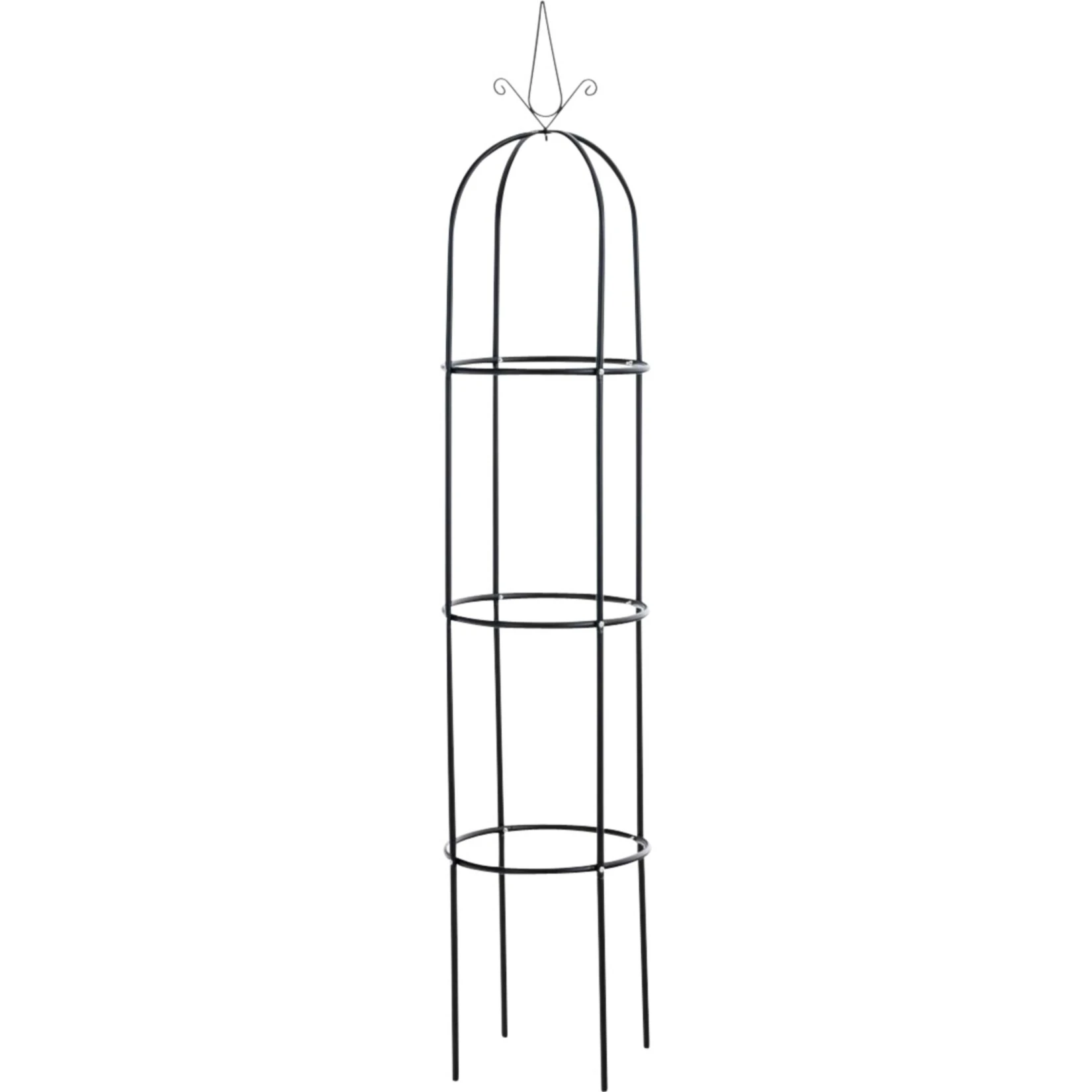 CLP Rankhilfe ROMANTIKA Aus Metall | Witterungsbeständige Freistehende Ranksäule | Durchmesser: 38 Cm | Höhe: 190 Cm 3 CLP Rankhilfe ROMANTIKA Aus Metall | Witterungsbeständige Freistehende Ranksäule | Durchmesser: 38 Cm | Höhe: 190 Cm