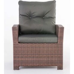 CLP Polyrattan-Sessel Fisolo Mit Sitzkissen I Gartenstuhl Mit Untergestell Aus Aluminium 10 CLP Polyrattan-Sessel Fisolo Mit Sitzkissen I Gartenstuhl Mit Untergestell Aus Aluminium -OUTSUNNY Shop 8600246500 111434240 prod 003