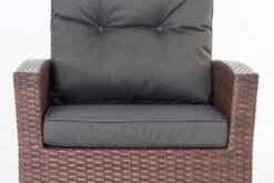 CLP Polyrattan-Sessel Fisolo Mit Sitzkissen I Gartenstuhl Mit Untergestell Aus Aluminium 11 CLP Polyrattan-Sessel Fisolo Mit Sitzkissen I Gartenstuhl Mit Untergestell Aus Aluminium -OUTSUNNY Shop 8600246500 111434240 prod 004
