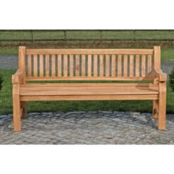 CLP Wetterfeste Gartenbank JACKSON Aus Massivem Teakholz I Holzbank Mit Ergonomischer Sitzfläche I In Verschiedenen Größen Erhältlich 10 CLP Wetterfeste Gartenbank JACKSON Aus Massivem Teakholz I Holzbank Mit Ergonomischer Sitzfläche I In Verschiedenen Größen Erhältlich -OUTSUNNY Shop 8600246500 11144303 prod 003
