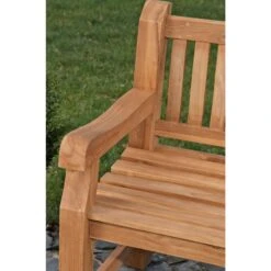 CLP Wetterfeste Gartenbank JACKSON Aus Massivem Teakholz I Holzbank Mit Ergonomischer Sitzfläche I In Verschiedenen Größen Erhältlich 12 CLP Wetterfeste Gartenbank JACKSON Aus Massivem Teakholz I Holzbank Mit Ergonomischer Sitzfläche I In Verschiedenen Größen Erhältlich -OUTSUNNY Shop 8600246500 11144303 prod 005