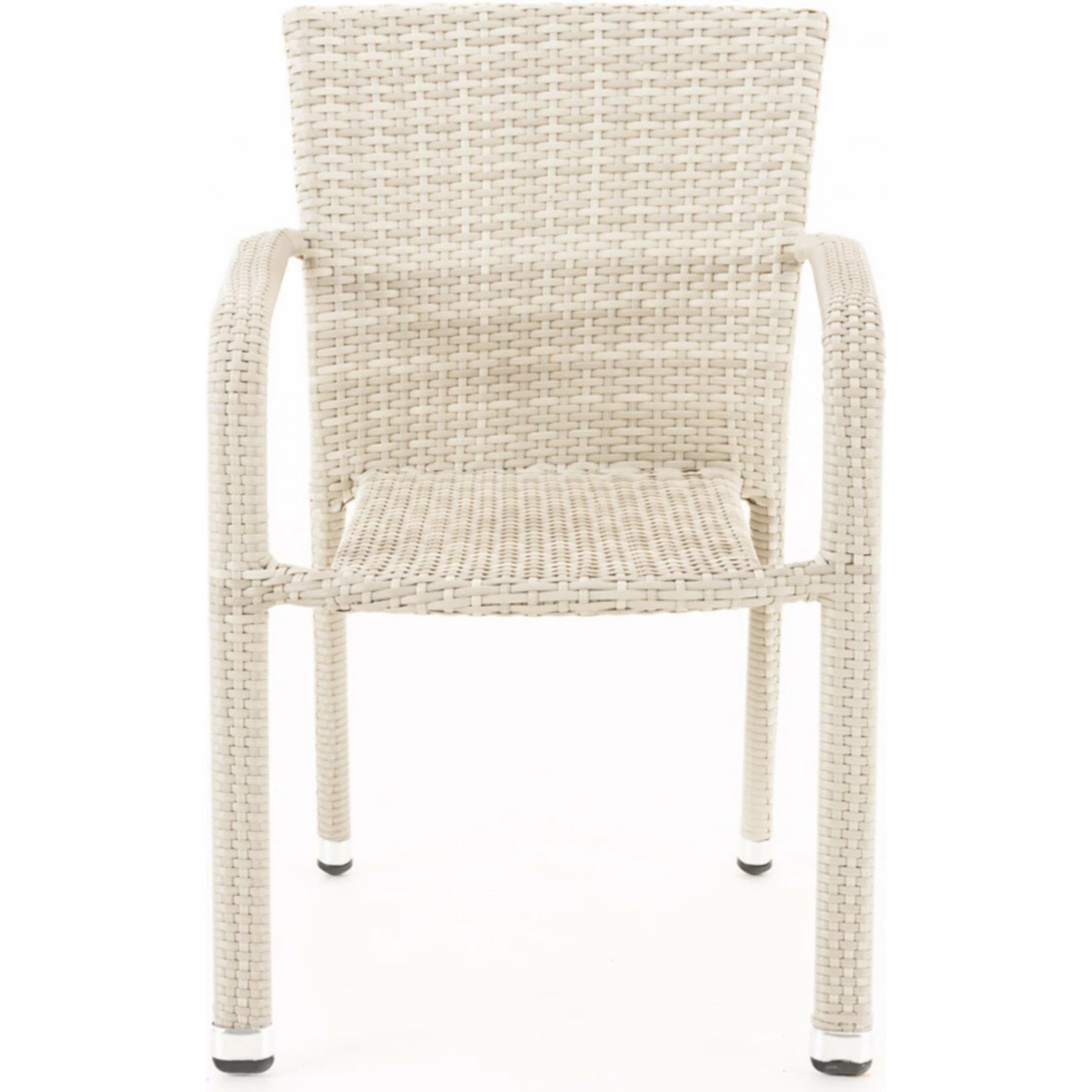 CLP Polyrattan-Gartenstuhl LEONIE I Pflegeleichter Outdoor-Stapelstuhl I Wetterbeständiger Gartenstuhl I In Verschiedenen Farben Erhältlich 6 CLP Polyrattan-Gartenstuhl LEONIE I Pflegeleichter Outdoor-Stapelstuhl I Wetterbeständiger Gartenstuhl I In Verschiedenen Farben Erhältlich – Bild 4