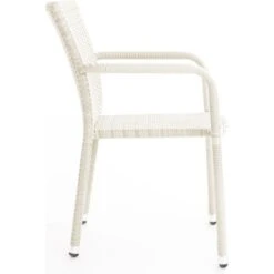 CLP Polyrattan-Gartenstuhl LEONIE I Pflegeleichter Outdoor-Stapelstuhl I Wetterbeständiger Gartenstuhl I In Verschiedenen Farben Erhältlich 12 CLP Polyrattan-Gartenstuhl LEONIE I Pflegeleichter Outdoor-Stapelstuhl I Wetterbeständiger Gartenstuhl I In Verschiedenen Farben Erhältlich -OUTSUNNY Shop 8600246500 111513002 prod 005