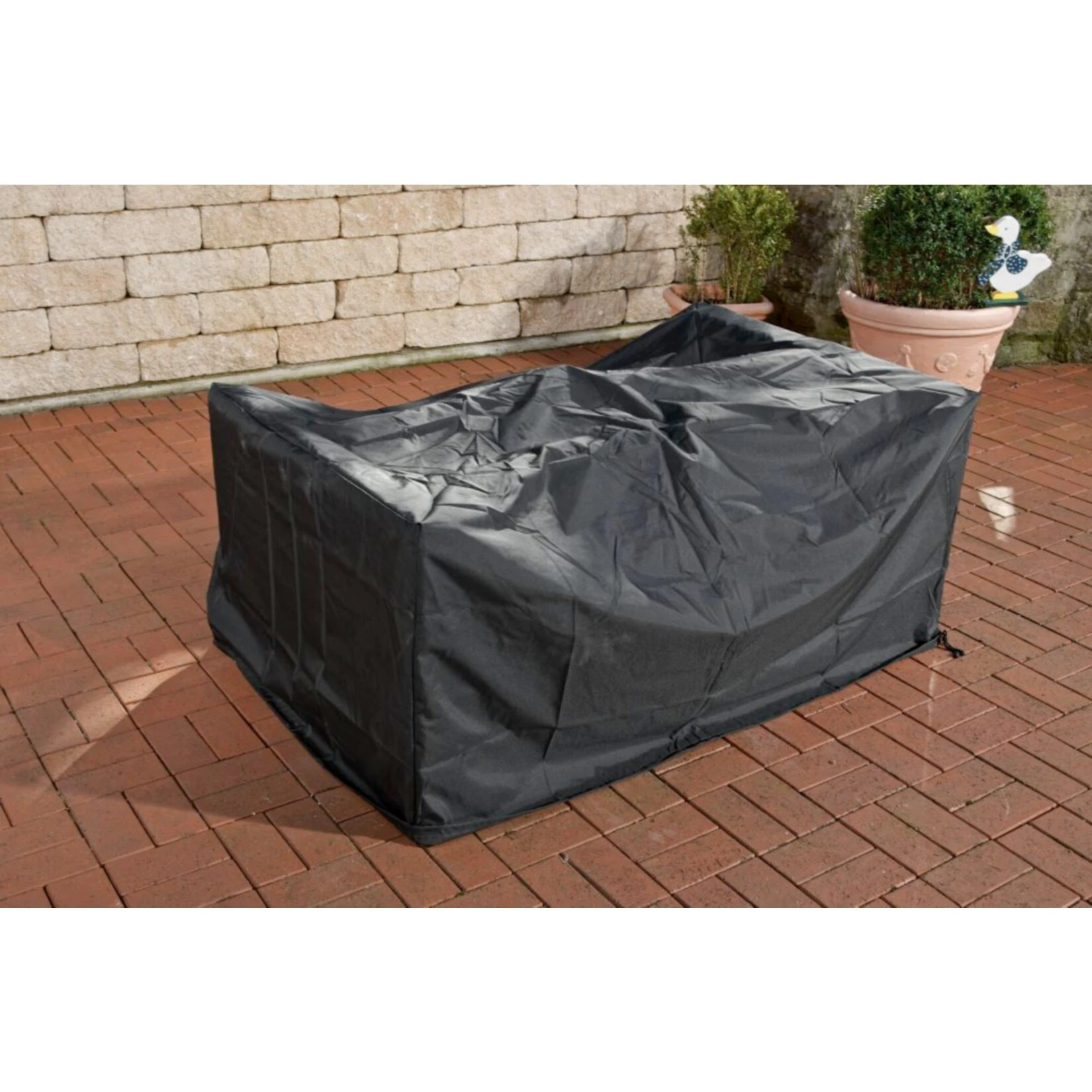 CLP Abdeckhaube Für Gartenmöbel-Sitzgruppe I Wasserdicht I UV-Beständig I 325 X 152 X 90 CM 3 CLP Abdeckhaube Für Gartenmöbel-Sitzgruppe I Wasserdicht I UV-Beständig I 325 X 152 X 90 CM