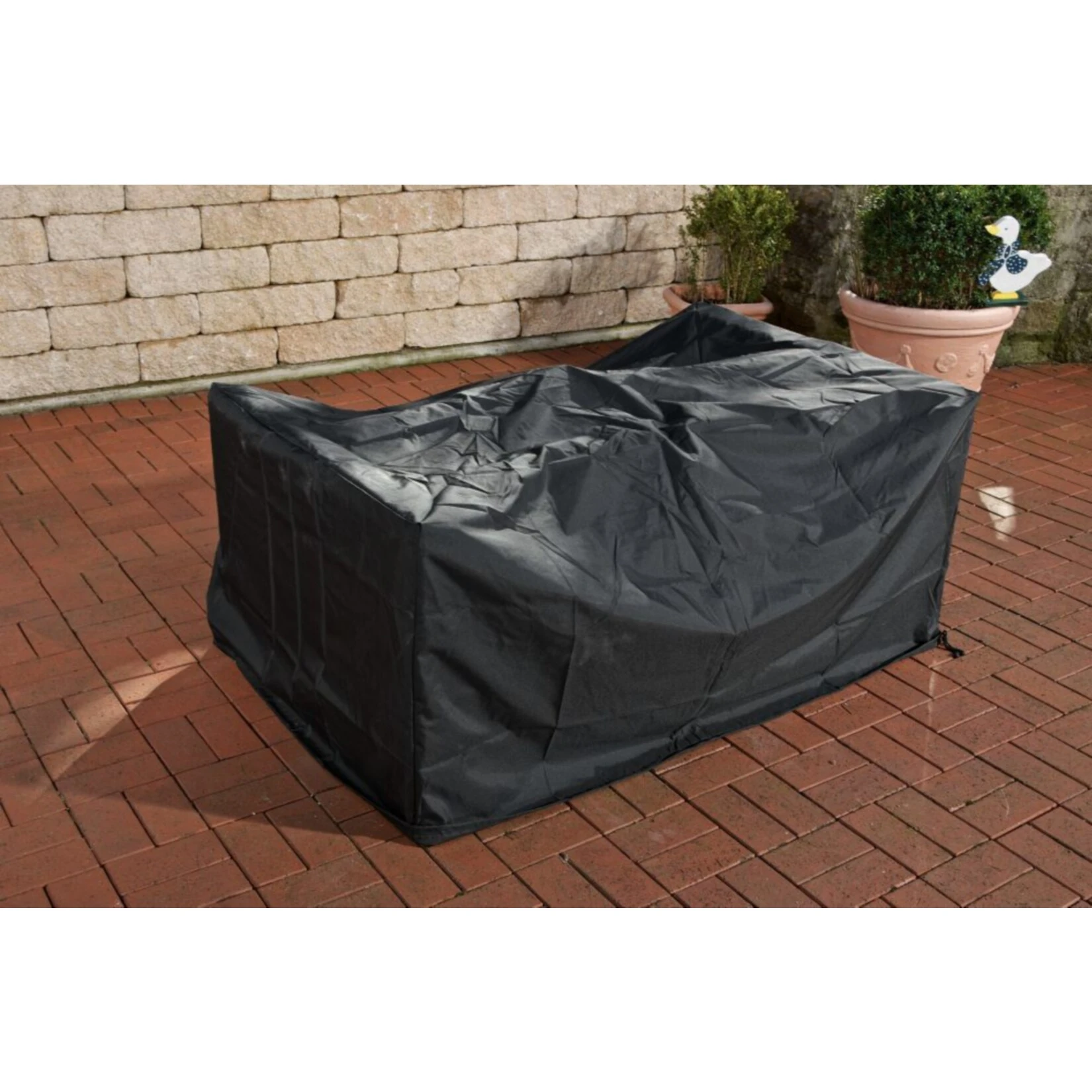 CLP Abdeckhaube Für Gartenmöbel-Sitzgruppe I Wasserdicht I UV-Beständig I 325 X 152 X 90 CM 8 CLP Abdeckhaube Für Gartenmöbel-Sitzgruppe I Wasserdicht I UV-Beständig I 325 X 152 X 90 CM – Bild 6