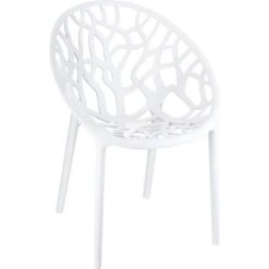 CLP Outdoor-Sitzgruppe Arendal I 2 Stapelbare Stühle Und 1 Stapelbarer Tisch I Gartenmöbel Aus Pflegeleichtem Kunststoff -OUTSUNNY Shop 8600246500 11293802 prod 002