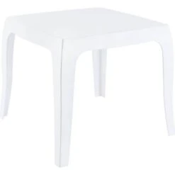 CLP Outdoor-Sitzgruppe Arendal I 2 Stapelbare Stühle Und 1 Stapelbarer Tisch I Gartenmöbel Aus Pflegeleichtem Kunststoff -OUTSUNNY Shop 8600246500 11293802 prod 003