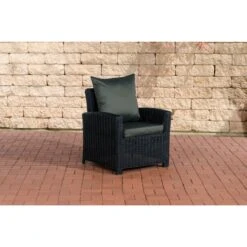 CLP Poly-Rattan Garten-Sessel FISOLO Mit Armlehnen, 5 Mm Rund-Rattan, ALU Gestell 9 CLP Poly-Rattan Garten-Sessel FISOLO Mit Armlehnen, 5 Mm Rund-Rattan, ALU Gestell -OUTSUNNY Shop 8600246500 11813501 prod 002
