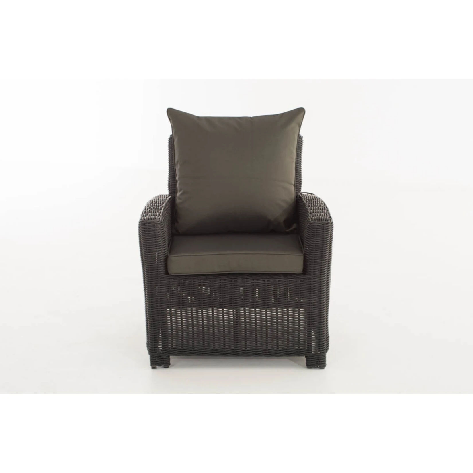 CLP Poly-Rattan Garten-Sessel FISOLO Mit Armlehnen, 5 Mm Rund-Rattan, ALU Gestell 6 CLP Poly-Rattan Garten-Sessel FISOLO Mit Armlehnen, 5 Mm Rund-Rattan, ALU Gestell – Bild 4