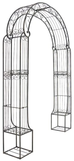 CLP Rosenbogen ALESSIA I Rankhilfe Aus Eisen I Romantischer Rankenbogen I In Verschiedenen Farben Erhältlich