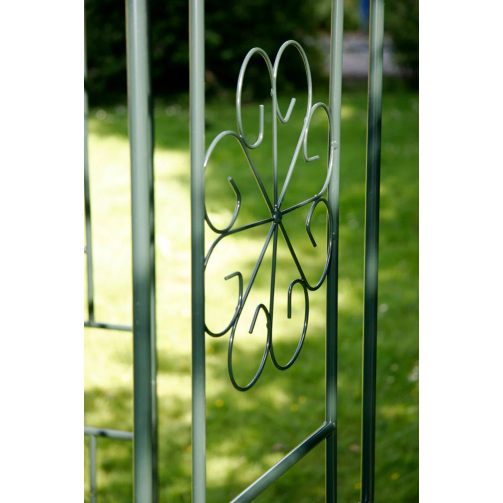 CLP Rosenpavillon Aus Eisen Mit Stilvollen Verzierungen | Rankpavillion Aus Pulverbeschichtetem Eisen | Gartendekoration Im Jugendsstil 5 CLP Rosenpavillon Aus Eisen Mit Stilvollen Verzierungen | Rankpavillion Aus Pulverbeschichtetem Eisen | Gartendekoration Im Jugendsstil – Bild 3