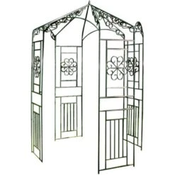 CLP Rosenpavillon Aus Eisen Mit Stilvollen Verzierungen | Rankpavillion Aus Pulverbeschichtetem Eisen | Gartendekoration Im Jugendsstil 12 CLP Rosenpavillon Aus Eisen Mit Stilvollen Verzierungen | Rankpavillion Aus Pulverbeschichtetem Eisen | Gartendekoration Im Jugendsstil -OUTSUNNY Shop 8600246500 1313534 prod 005