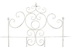 CLP Eisen-Rankgitter Paula Im Rustikalen Landhausstil | Rankzaun Mit Stilvollen Verzierungen | In Verschiedenen Farben Erhältlich -OUTSUNNY Shop 8600246500 1322831 prod 003