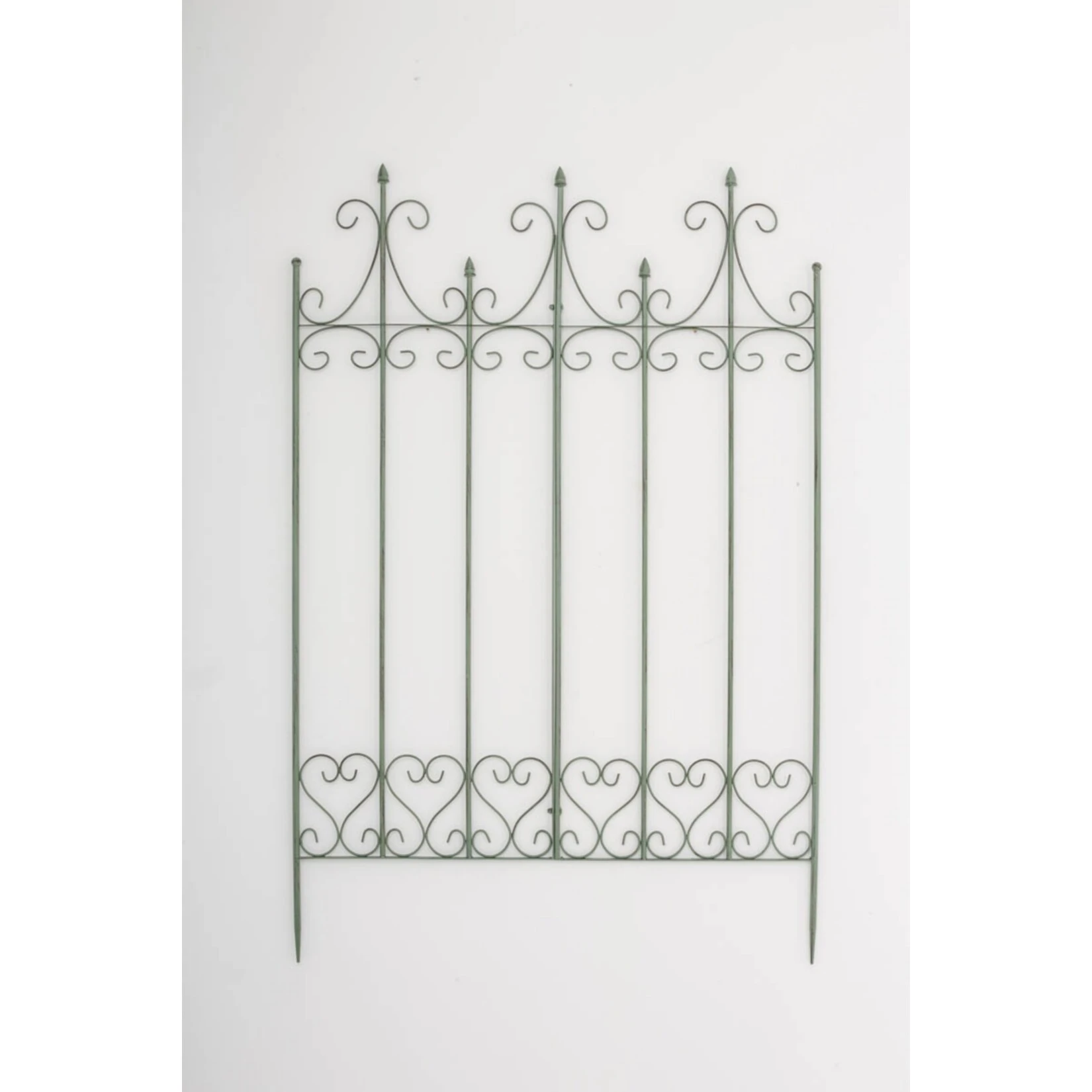 CLP Eisen-Rankgitter FLIEDER Im Landhausstil I Rankzaun Mit Stilvollen Verzierungen I Steckzaun Für Den Garten 4 CLP Eisen-Rankgitter FLIEDER Im Landhausstil I Rankzaun Mit Stilvollen Verzierungen I Steckzaun Für Den Garten – Bild 2