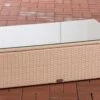 CLP Polyrattan Loungetisch Tibera I Gartentisch Mit Glasplatte I Beistelltisch Aus Flachrattan 60x100x32 Cm -OUTSUNNY Shop 8600246500 212114139 prod 001