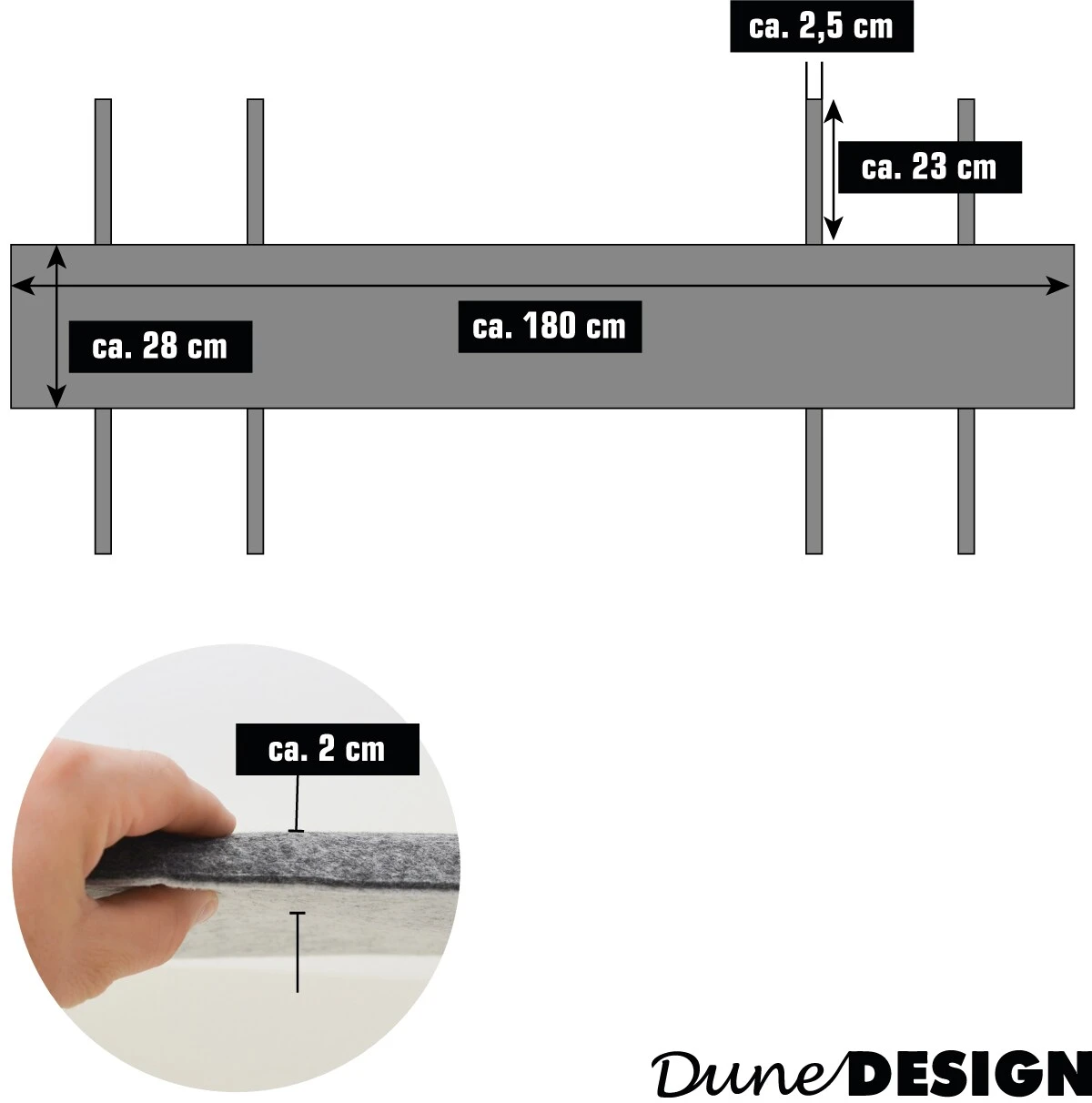 2x FILZ Bierbank Auflage Zum Wenden 180 X28x2cm Polster Bierzeltgarnitur Auflage 3 2x FILZ Bierbank Auflage Zum Wenden 180 X28x2cm Polster Bierzeltgarnitur Auflage