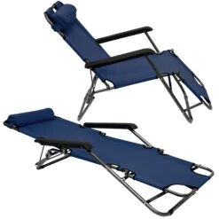 Campingstuhl Liegestuhl Freizeitliege Sonnenliege Strandliege Campingliege 153cm -OUTSUNNY Shop 8600295800 3338 prod 003