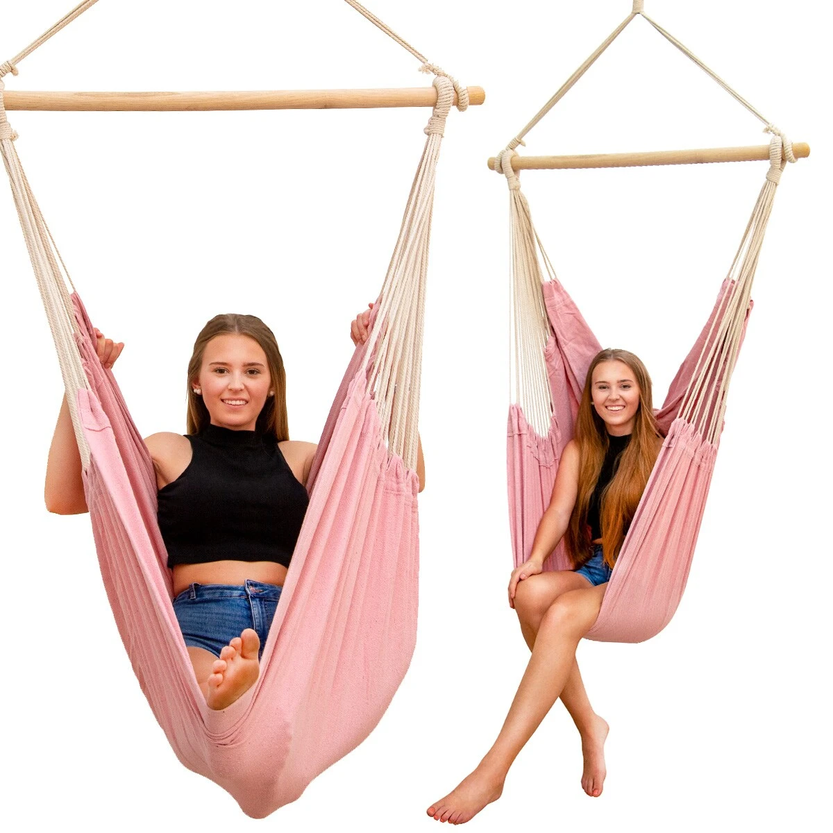 XXL Hängesessel 185x130cm - 2 Personen Hängestuhl 4 XXL Hängesessel 185x130cm - 2 Personen Hängestuhl – Bild 2