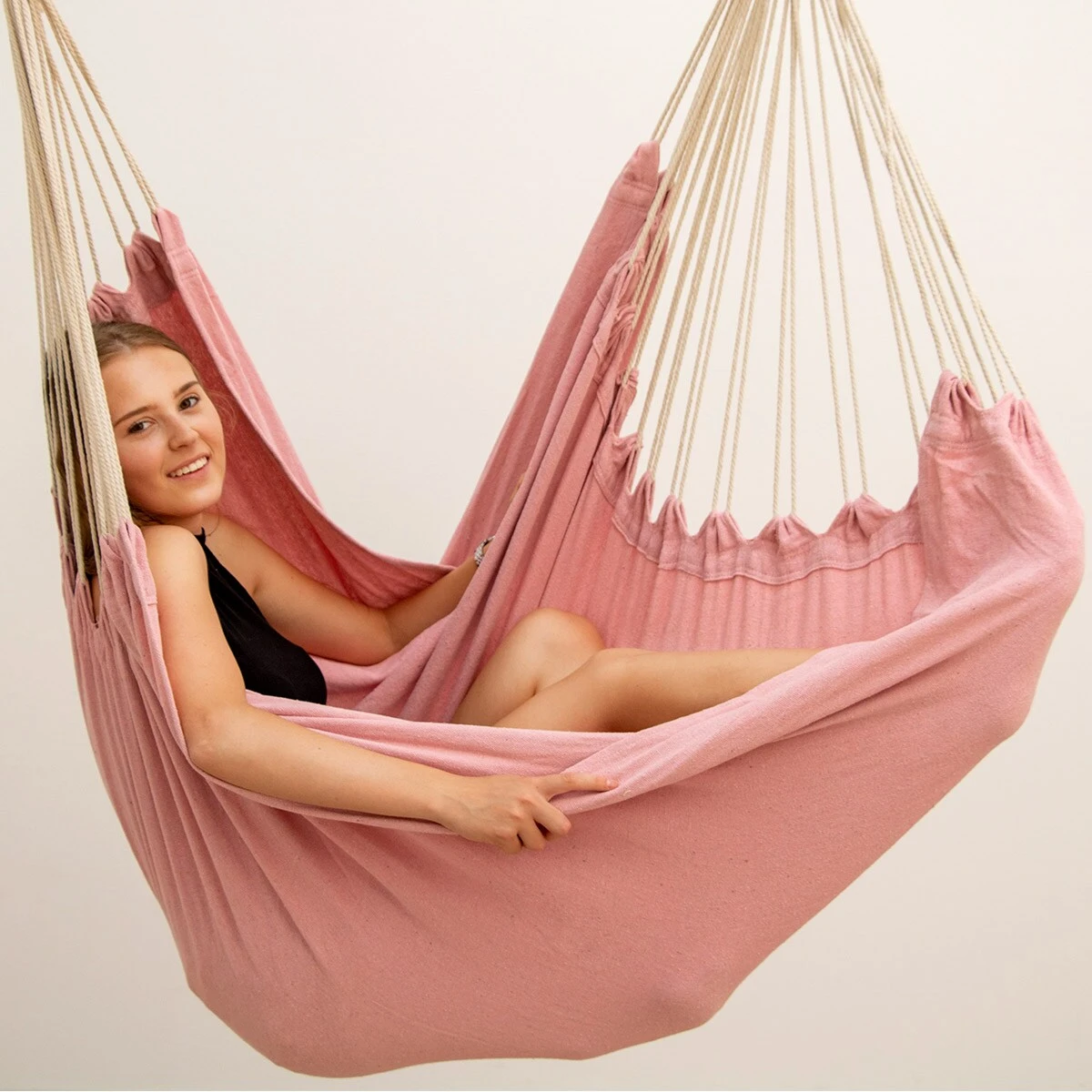 XXL Hängesessel 185x130cm - 2 Personen Hängestuhl 8 XXL Hängesessel 185x130cm - 2 Personen Hängestuhl – Bild 6