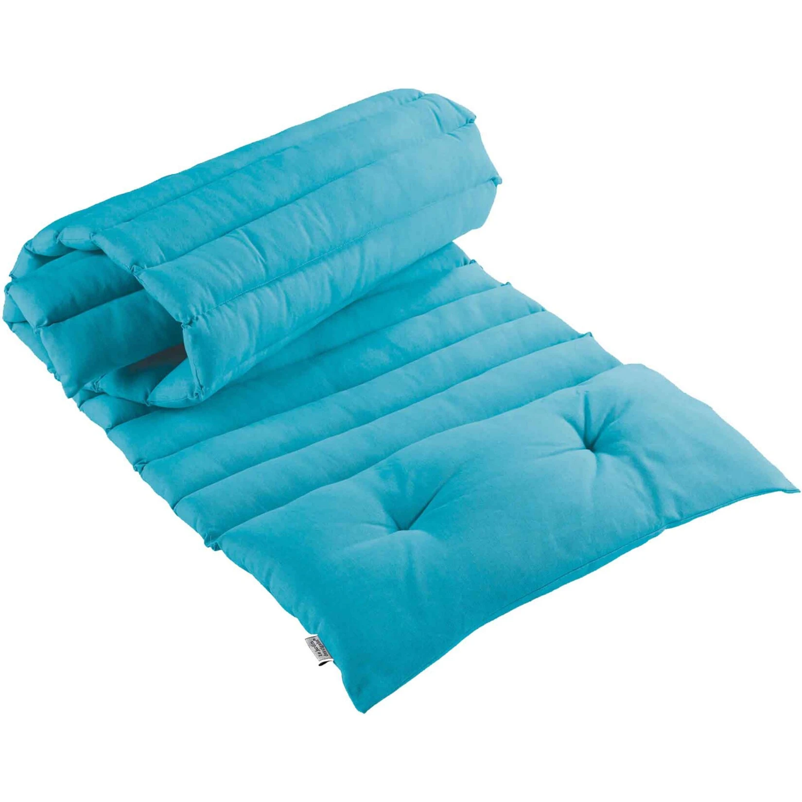 Premium Liegenauflage Baumwolle Türkis 3 Premium Liegenauflage Baumwolle Türkis