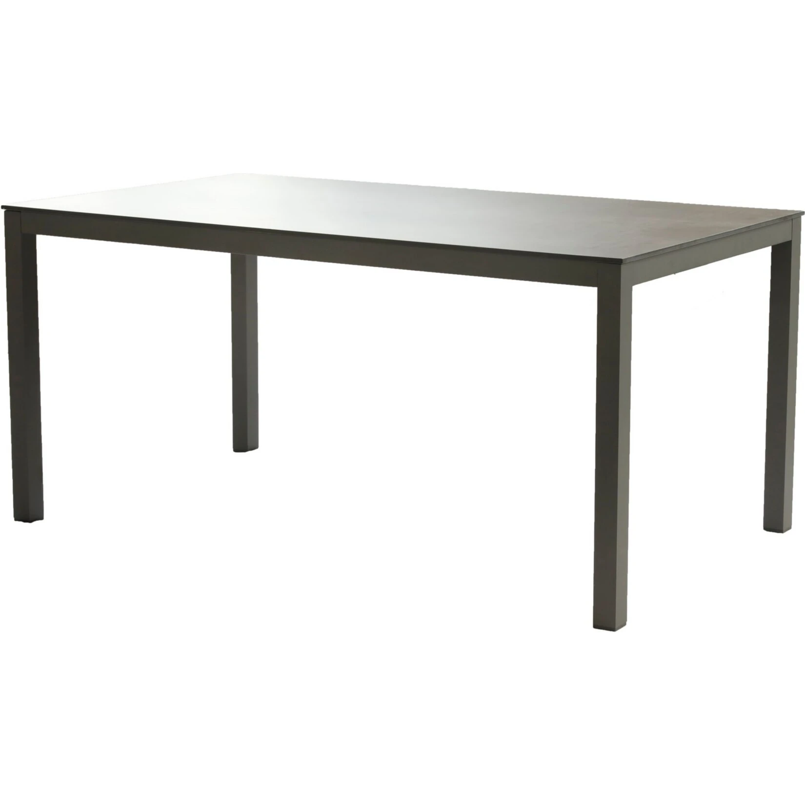 Alu Garten Tisch 158cm Gartentisch Aluminium Terrasse Esstisch Balkon Anthrazit 6 Alu Garten Tisch 158cm Gartentisch Aluminium Terrasse Esstisch Balkon Anthrazit – Bild 4