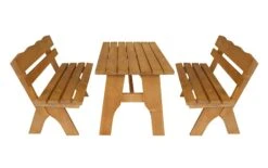 DEGAMO Garnitur FREITAL 3-teilig 120cm, Kiefer