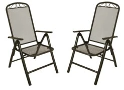 DEGAMO Garnitur CLASSIC 7-teilig, Streckmetall Anthrazit