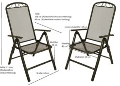 DEGAMO Garnitur CLASSIC 7-teilig, Streckmetall Anthrazit -OUTSUNNY Shop 8600319700 66173773 prod 004