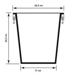 Gartenfreude Raumteiler Polyrattan Hochbeet Mit Pflanzkübel -OUTSUNNY Shop 8600335500 4000 1071 022 prod 003