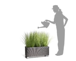 Gartenfreude Pflanzkübel Polyrattan Blumenkasten -OUTSUNNY Shop 8600335500 4000 1072 056 prod 005